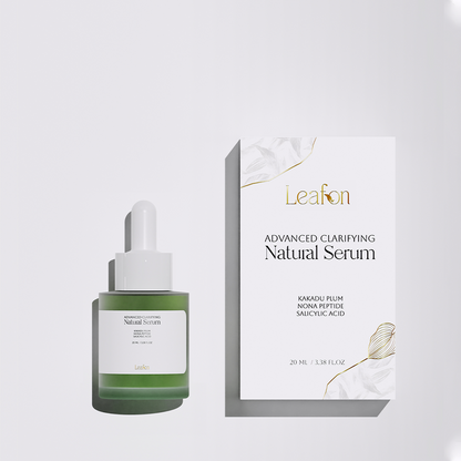 leafon advanced clarifying natural face serum