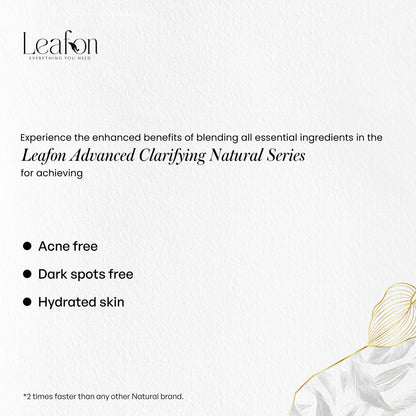 leafon advanced clarifying natural series