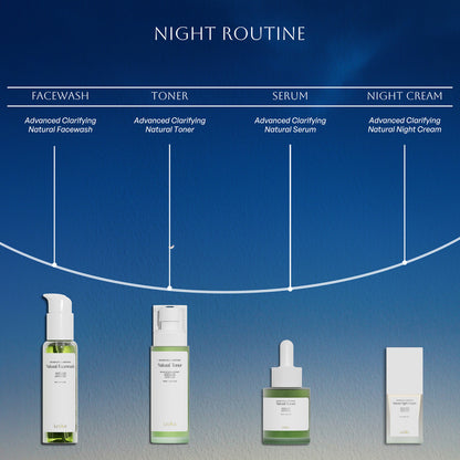 night routine for glowing skin